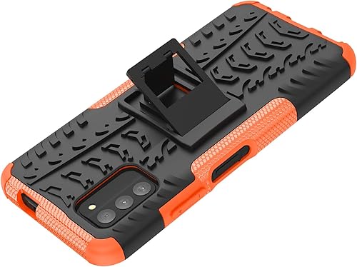 Miniatura 7 de Funda para Nokia G100, Nokia G100 N150DL, funda de doble capa con función atril incorporada, protección antideslizante de absorción de golpes, funda