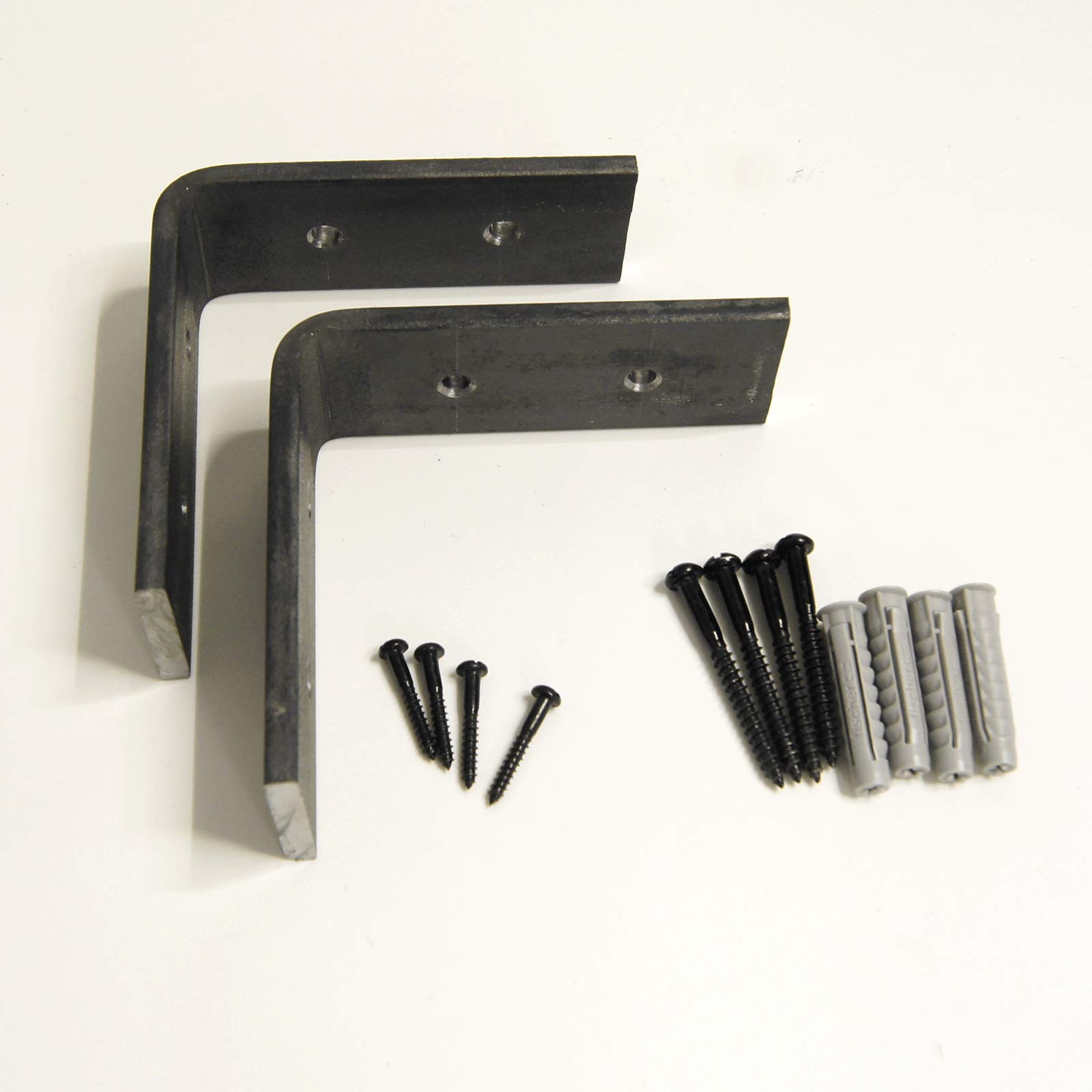 Buy Rustic Scaffold Board Heavy Duty Shelf Brackets/Shelving Industrial