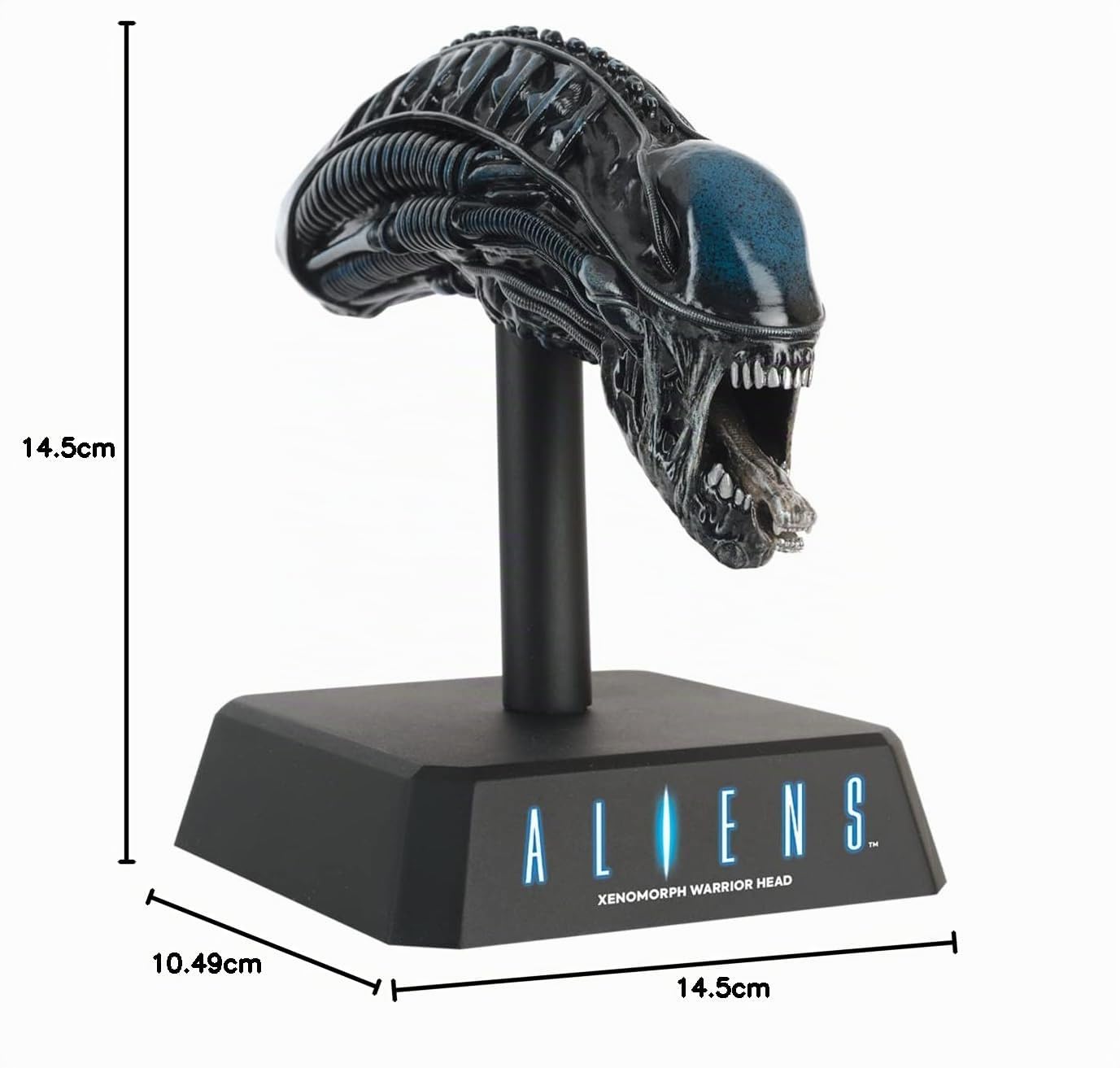 Eaglemoss Collections Tête de Xénomorphe Alien Prop Réplique - Musée du Film Alien & Predator