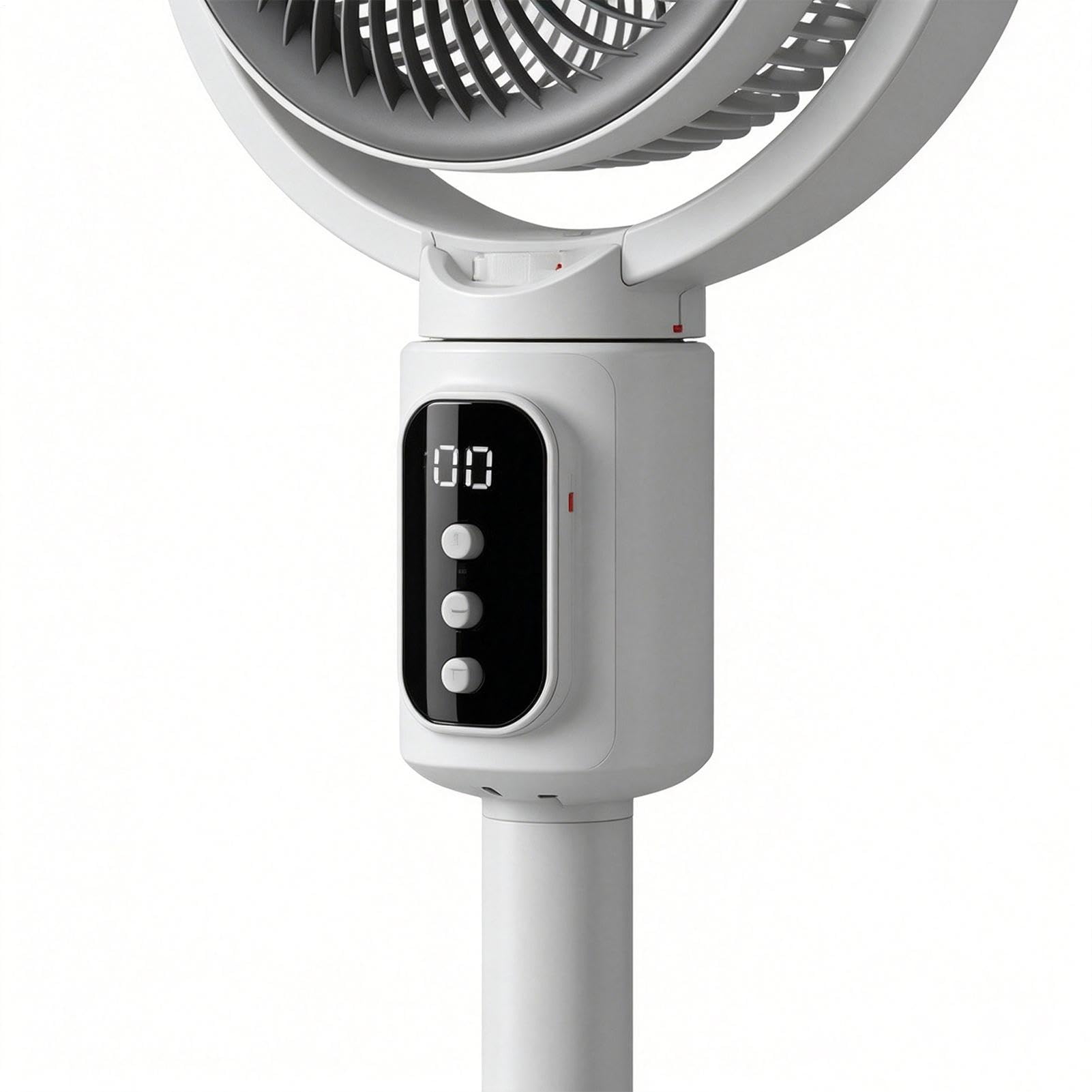 Ventilador de Pie 4000mAh Altura Ajustable 5 Velocidades | Ventilador Circulador De Aire Para Propietarios, Residentes, Inquilinos, Oficina en Casa, Estudio, Garaje, Taller
