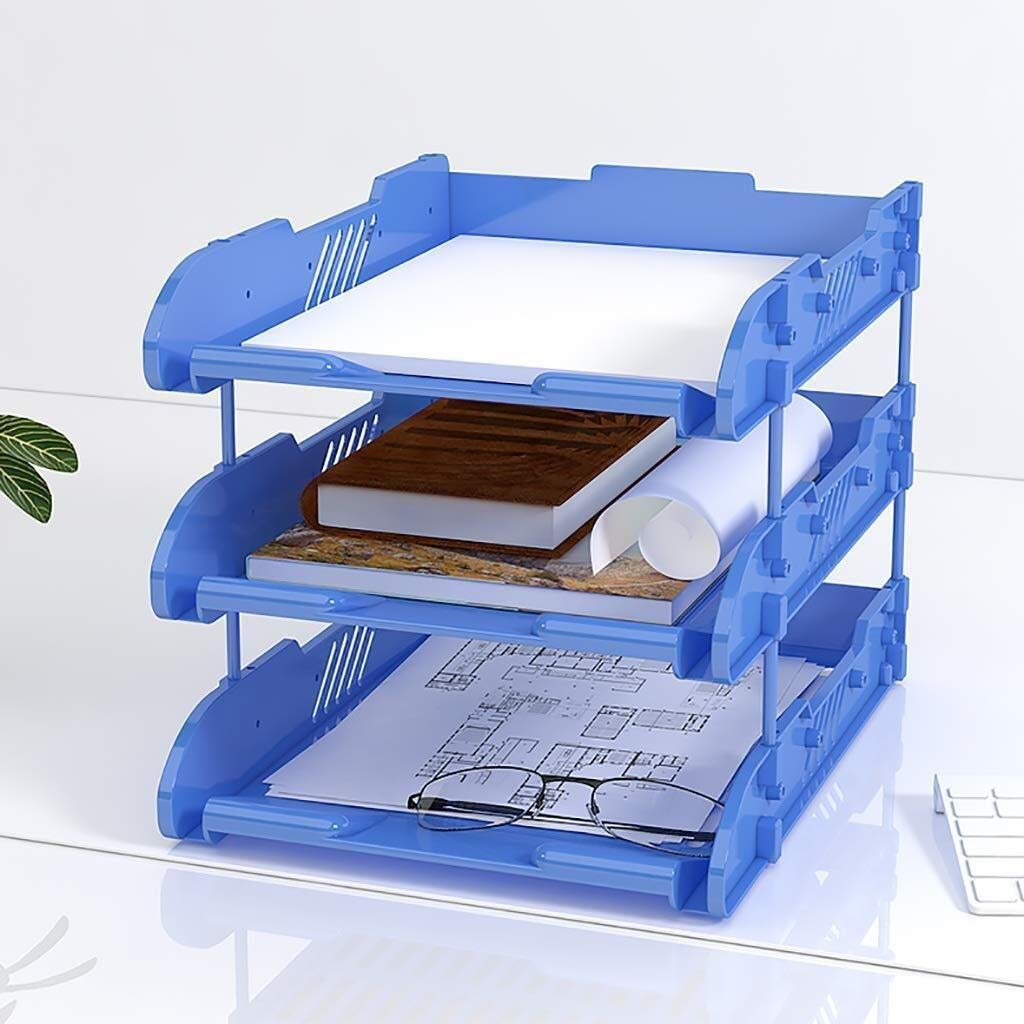 EscalEvaluDesk-Support de bureau trieur de documents et de documents, plateaux e