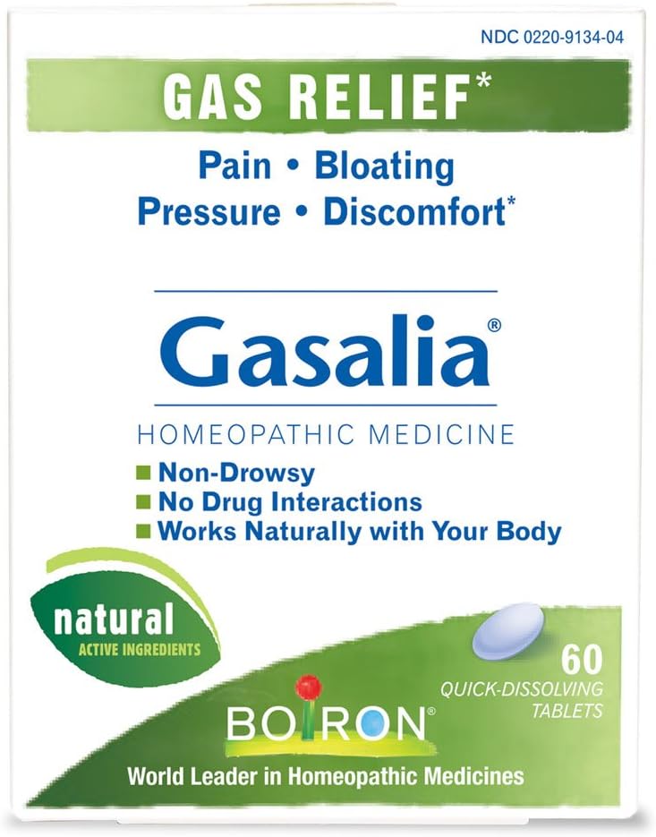 Gasalia Homeopathic Medicine for Gas Relief (60 Tablets)