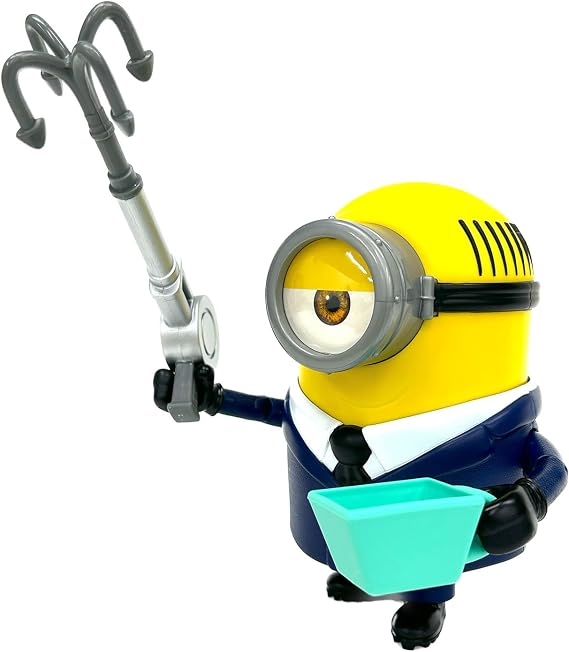 Minions Despicable Me 4 Deluxe Figure, AVL Agent Mel, 5.5-Inch