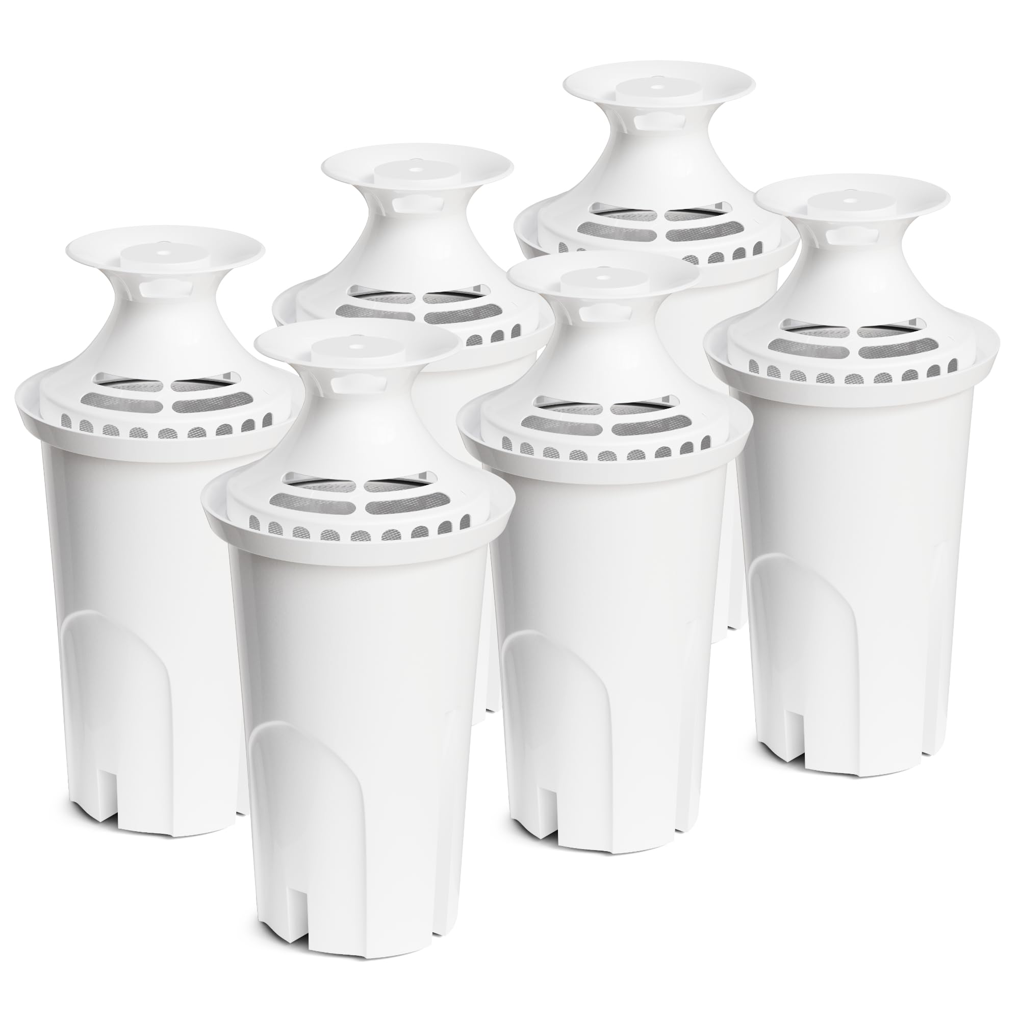 Water Filter Replacement for Brita Water Pitchers and Dispensers, Classic 35557, OB03, Mavea 107007, Reduce Chlorine and Bad Taste, BPA free, Pack of 5