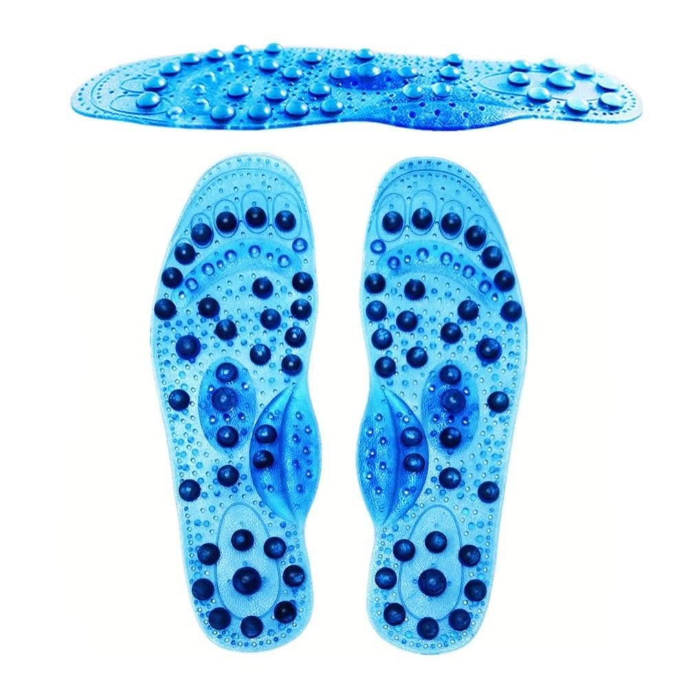 Andy's Orchids 68 Magnetic Massage Insoles, Acupressure Shoe Pads, Pads Therapy Blood Circulation Physiotherapy Foot Massage Relaxation Shoe-Pad (Male)