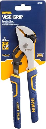 Miniatura 5 de Irwin 2078508 Alicates de mordaza en V para junta de ranura de agarre de prensa, 8 pulgadas