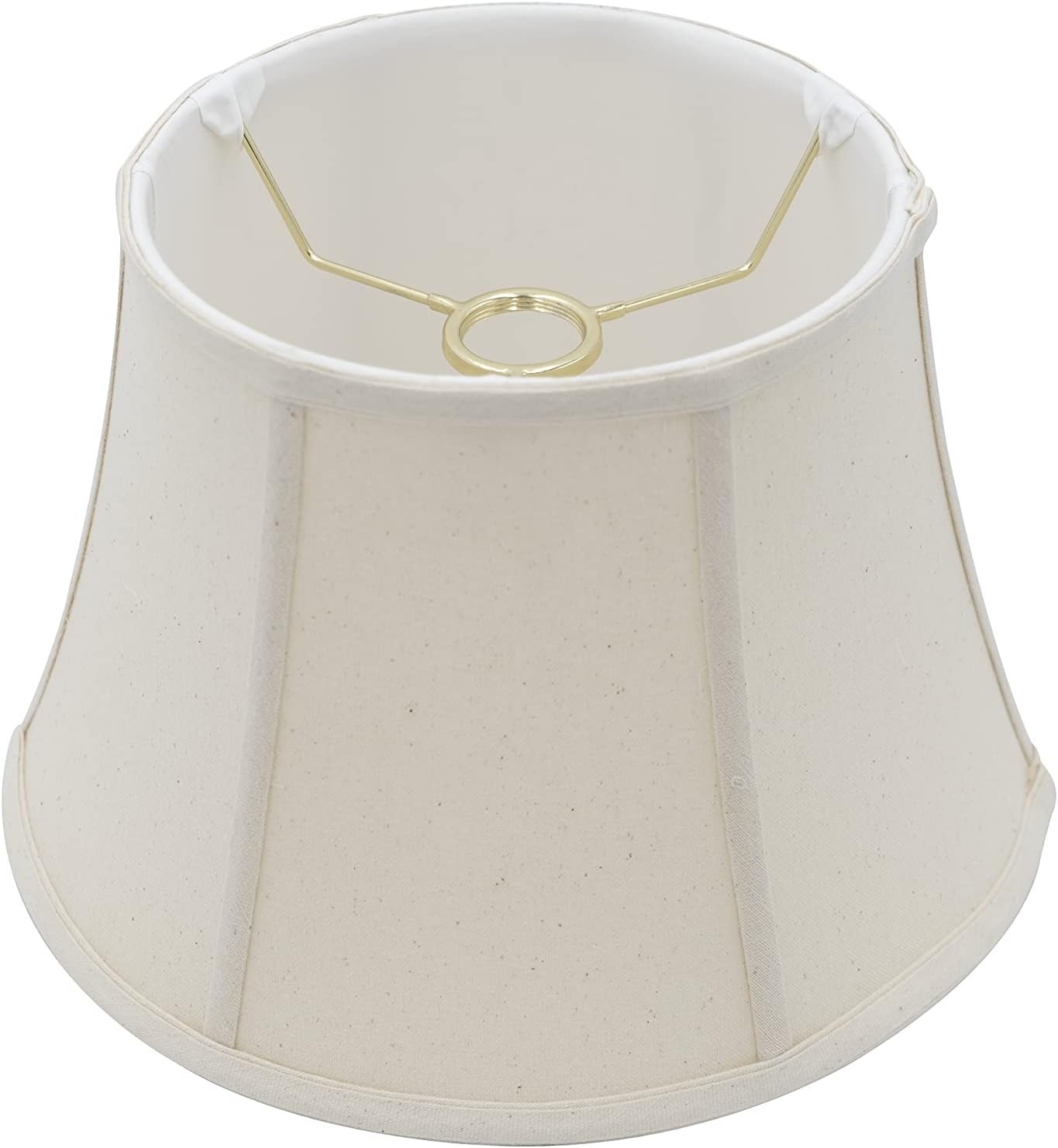 Upgradelights® Natural Linen Eggshell 10 Inch Uno Lamp Shade Downbridge(uib6)