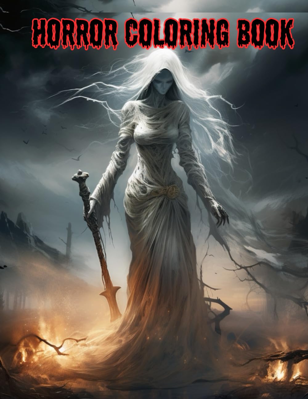 Horror Coloring Book: Unleash Your Dark Side
