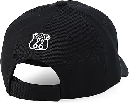 Trendy Apparel Shop Route 66 The Mother Road Puff Embroidered