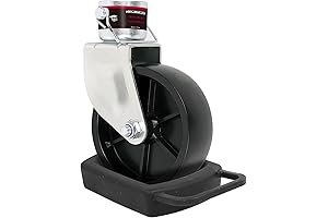 Curt 28276 6-Inch Caster Trailer Jack Wheel Replacement