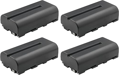 Miniatura 6 de Kastar Paquete de 1 batería de iones de litio NP-F550  NP-F570 de 7.4 V 2900 mAh de repuesto para monitor HDMI 4K 4K de Atomos Shinobi, monitor de