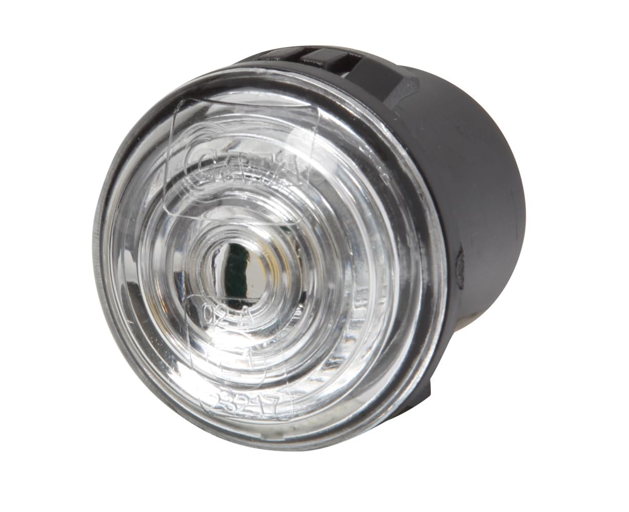 HELLA VALUEFIT 2PG 357 011-021 Position Light - LED - 12/24V - Fitting/Clipped - Lens Colour: Crystal clear - LED colour: Yellow - Front - Quantity: 1