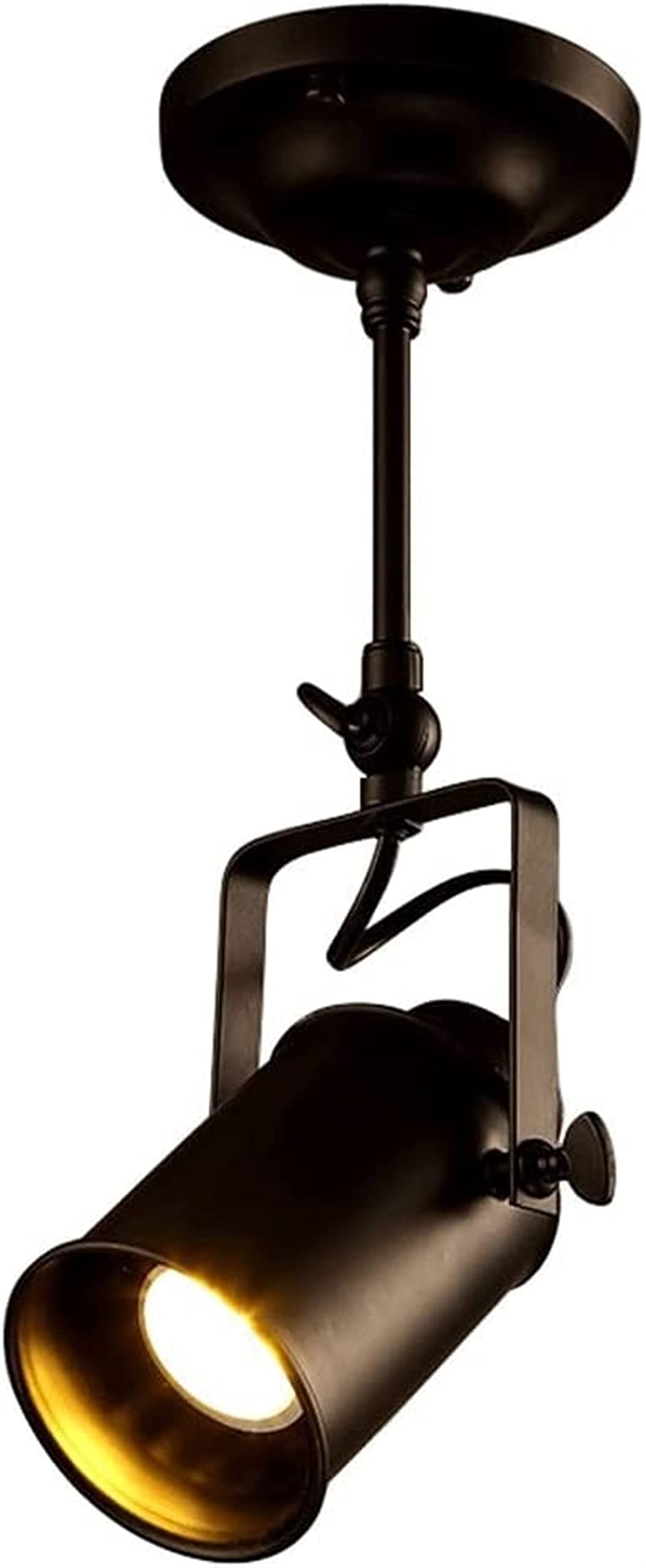 VDOQTLJT Retro Adjustable Metal Wall Light American Creative Iron Foldable Sconce Industrial Edison Lamp E27 Lighting Fixtures Kitchen Loft Bar Farmhouse(Style B)