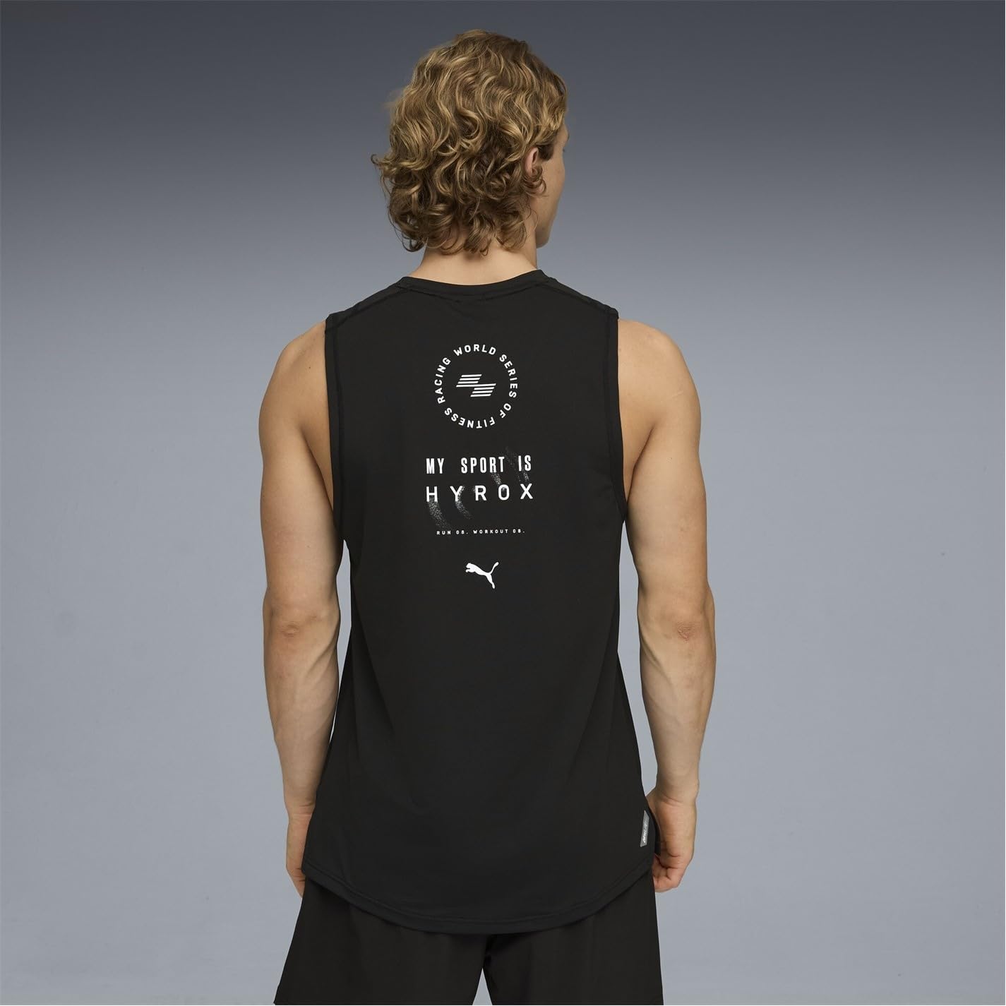 PUMA M PUMA X HYROX DRYELITE TRAINING TANK 528516 Sport Herren