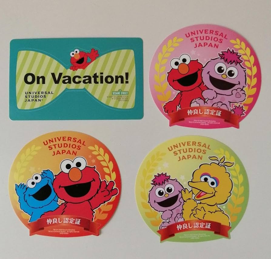 USJ限定！セサミストリート ファイル USJ限定！セサミストリート ファイル SESAME STREET USJ セサミ