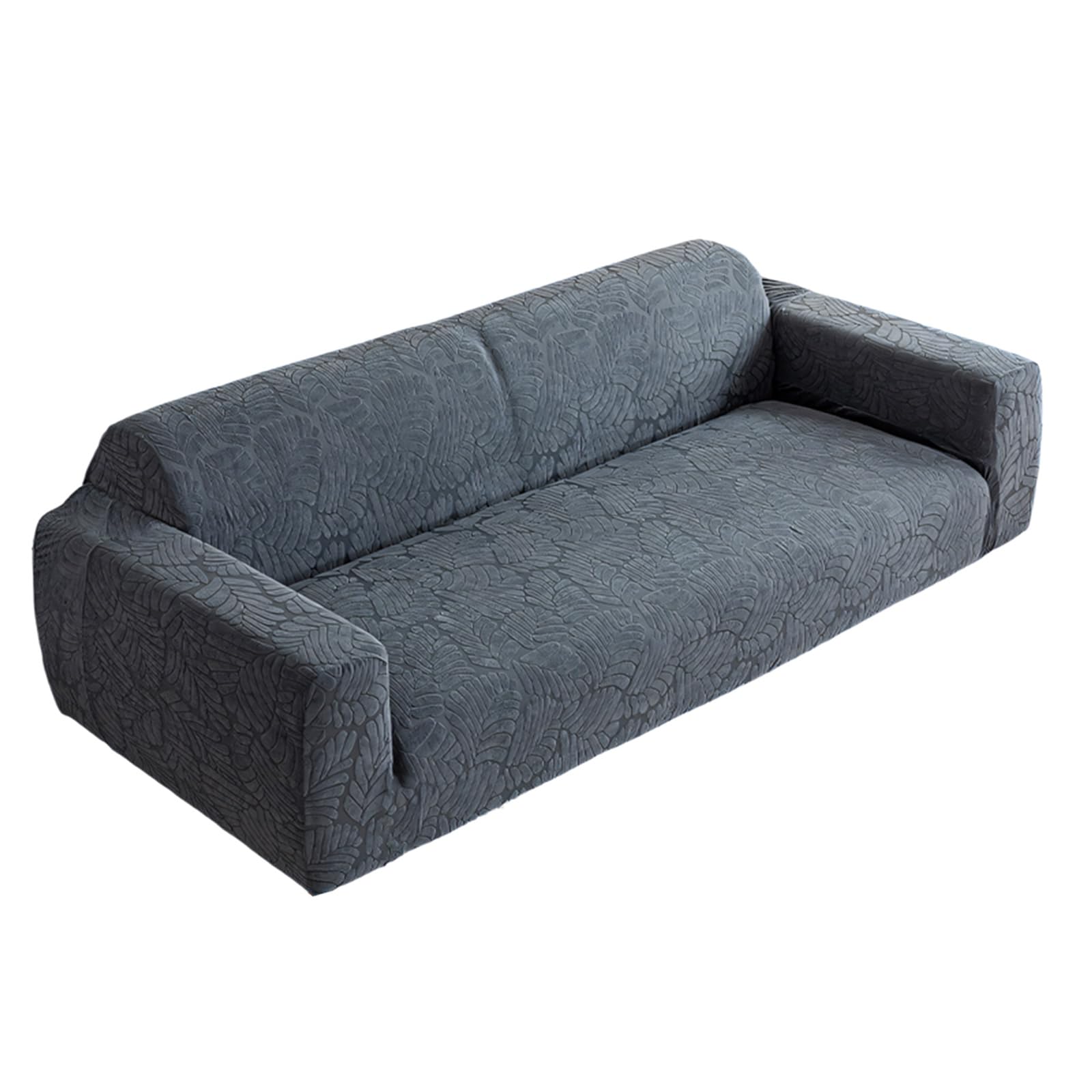Jazuaiao Sofa Cover Stretchable Slipcover for Double Seat Couch Full Coverage in 4 Stylish Color Full Slipcovers