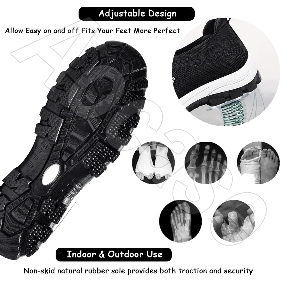 MEIION Montalpin Mont Alpin Baskets Modernes Et Ergonomiques Baskets Orthopédiques Femme Légères