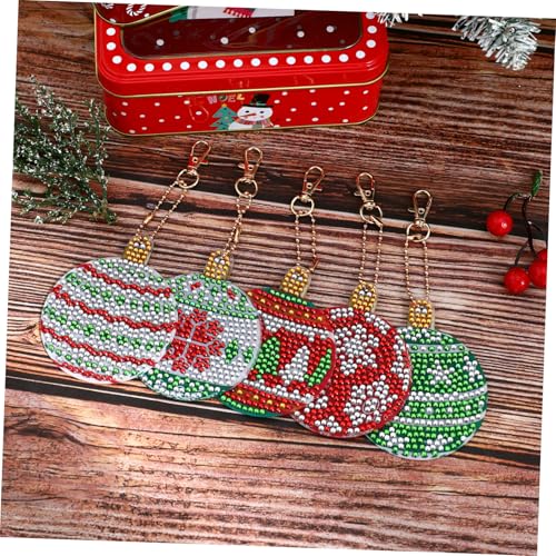 Kit de décoration de Noël DIY pour personnaliser vos clés en hiver