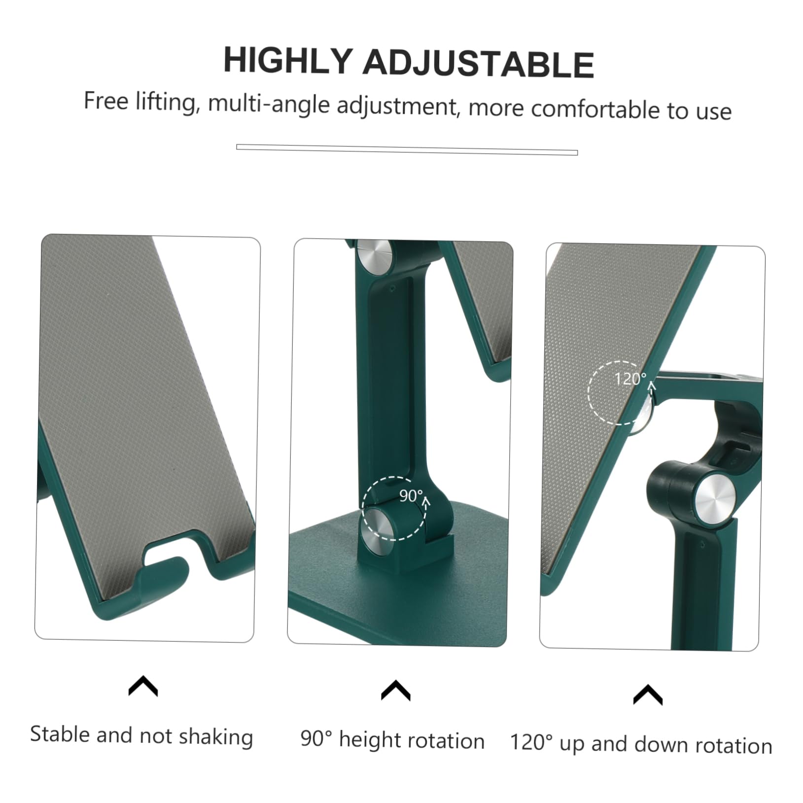 1pezzi Supporto Per Tablet e Smartphone Riser Desktop Multifunzionale Per Ufficio e Casa Design