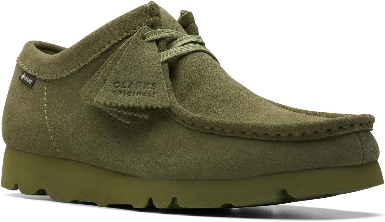 olive green wallabees