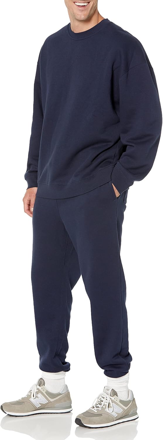 Amazon Essentials Men's Oversized-Fit Crewneck Sweatshirt (Available in Big & Tall) - Image 7