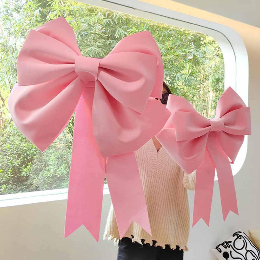 Fiocchi giganti fai da te super grandi, grandi decorazioni per matrimoni, fiocchi giganti, fiocchi per auto, fiocchi di Natale, fiocchi giganti, decorazione per feste, casa, rosa, 75 cm