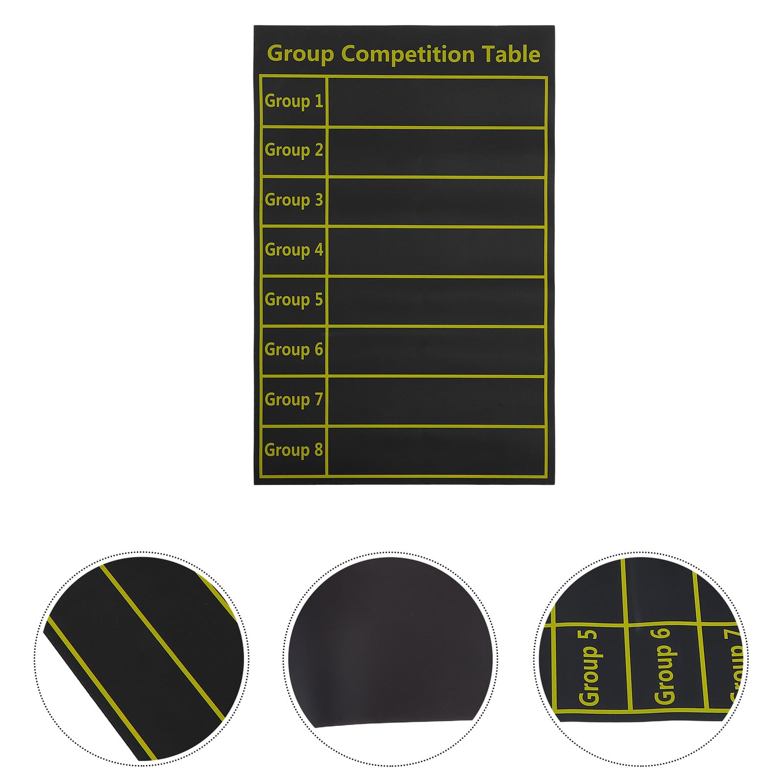HAPINARY Cuadro Magnético para Gestión de Grupos Pequeños Imanes Numéricos Deportivos, Tamaño 40×60 CM, Organizador Flexible para Profesores, Material Escolar y Herramienta Educativa para