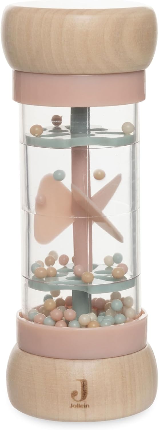 Lovely Birds Wooden Rain Rattle