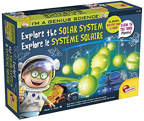 Lisciani - I'm A Genius - Explore le système solaire - Jeu éducatif scientifique pour enfants á partir de 7 ans - EX60542
