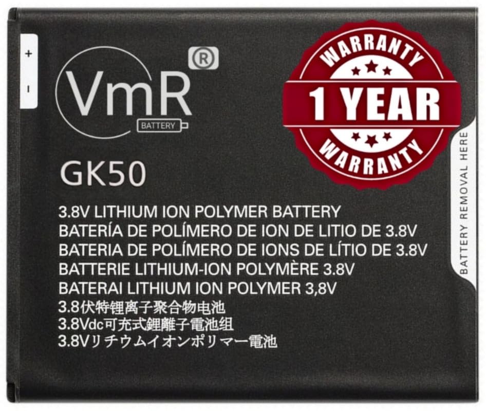 Image of Original GK50 Battery Compatible for Motorola Moto E3 Power - (3500 mAh) - 1 Year Warranty X2