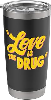 Bryan Ferry Music Legend | 'Love is The Drug' Merch | BF1031 Stainless Steel Insulated Tumbler