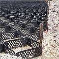 RAN Garden Retaining Wall Grid Stabilizer Geogrid, Ground Grid Gravel Grid for Parking, Driveway Roadbase, Walkways, 2" Tall Permeable Ground Stabilization Grid (Size : 4x10m/13x32.8ft)