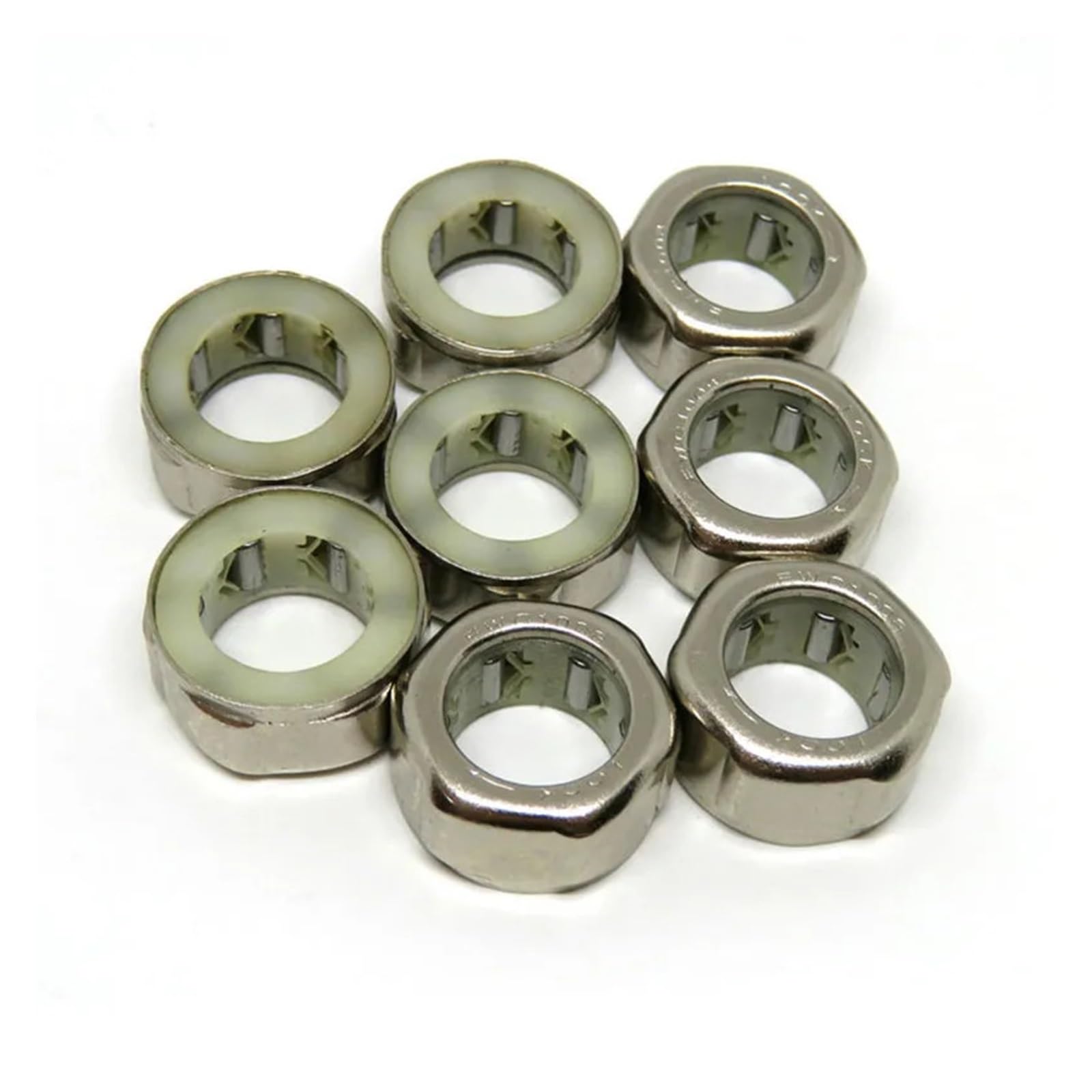 Roulement à aiguilles HF081412 octogonal unidirectionnel moleté hexagonal en lot de 10 pièces
