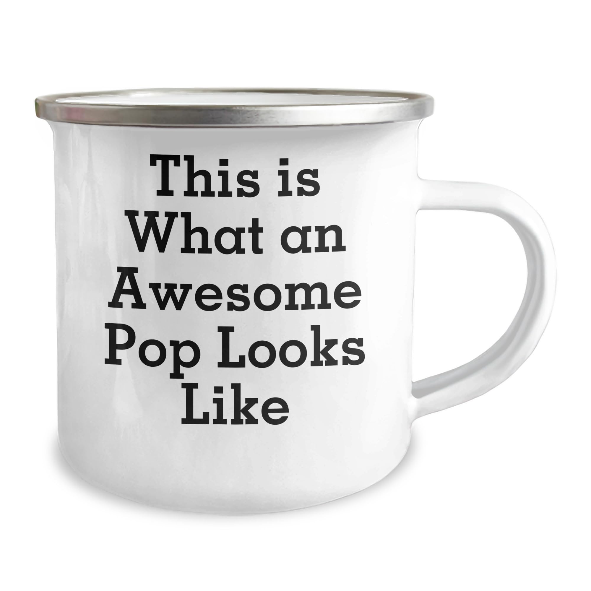 Funny Pop Gifts from Friends for Awesome Camping Mug, This Is What An Awesome Pop Looks Like, Father's Day Unique Gifts