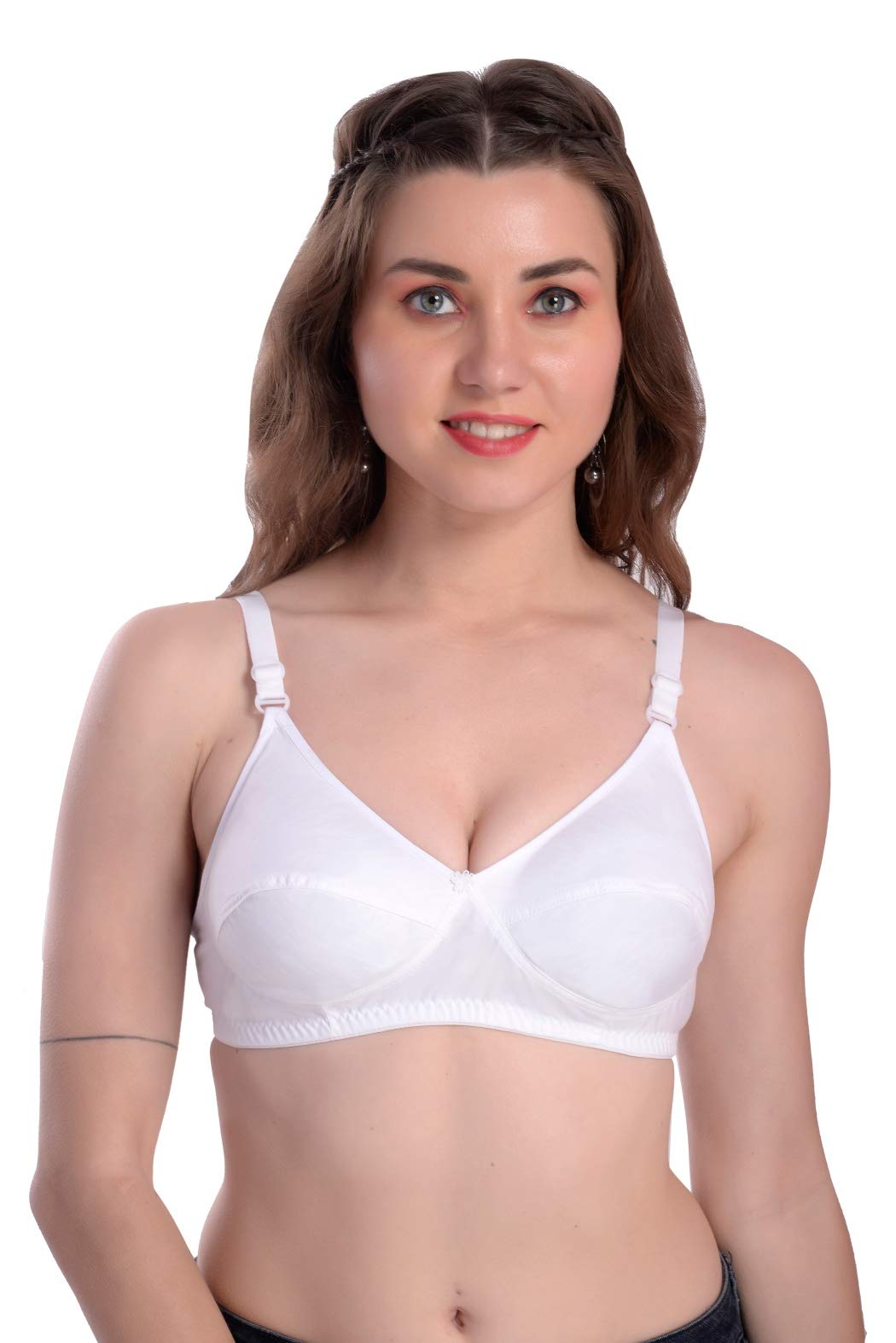 aodach Women’s Cotton Non Padded Non-Wired Regular Bra | SAR Bra-picture-41