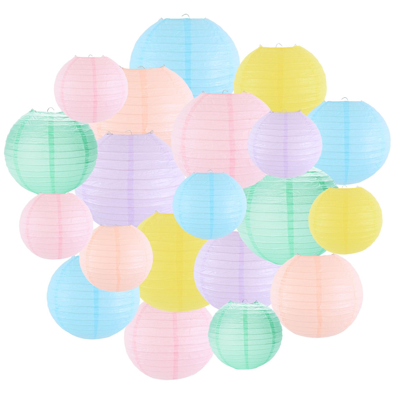 Paper Lanterns Party Decorations Pastel Party Decorations