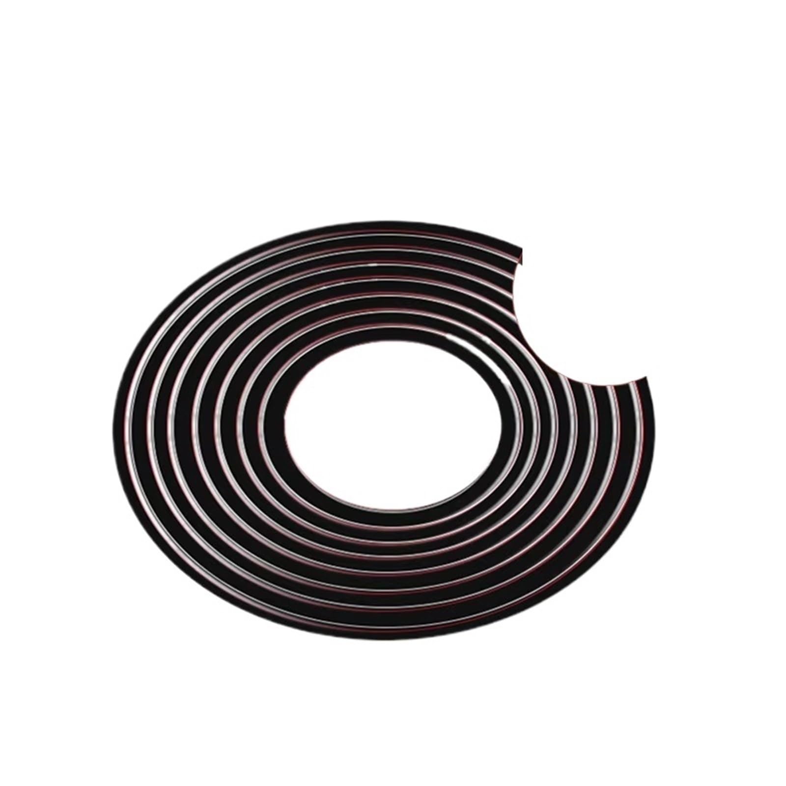 Car Rubber Sealing Strips Car Window Seal Strip Noise Insulation Goods Lift Sealing Strips Auto Rubber Side Filler V Shape Weatherstrip Car Door Rubber Seal(2M)