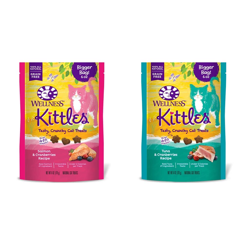 Wellness Kittles Cat Treats Variety Pack Salmon Tuna