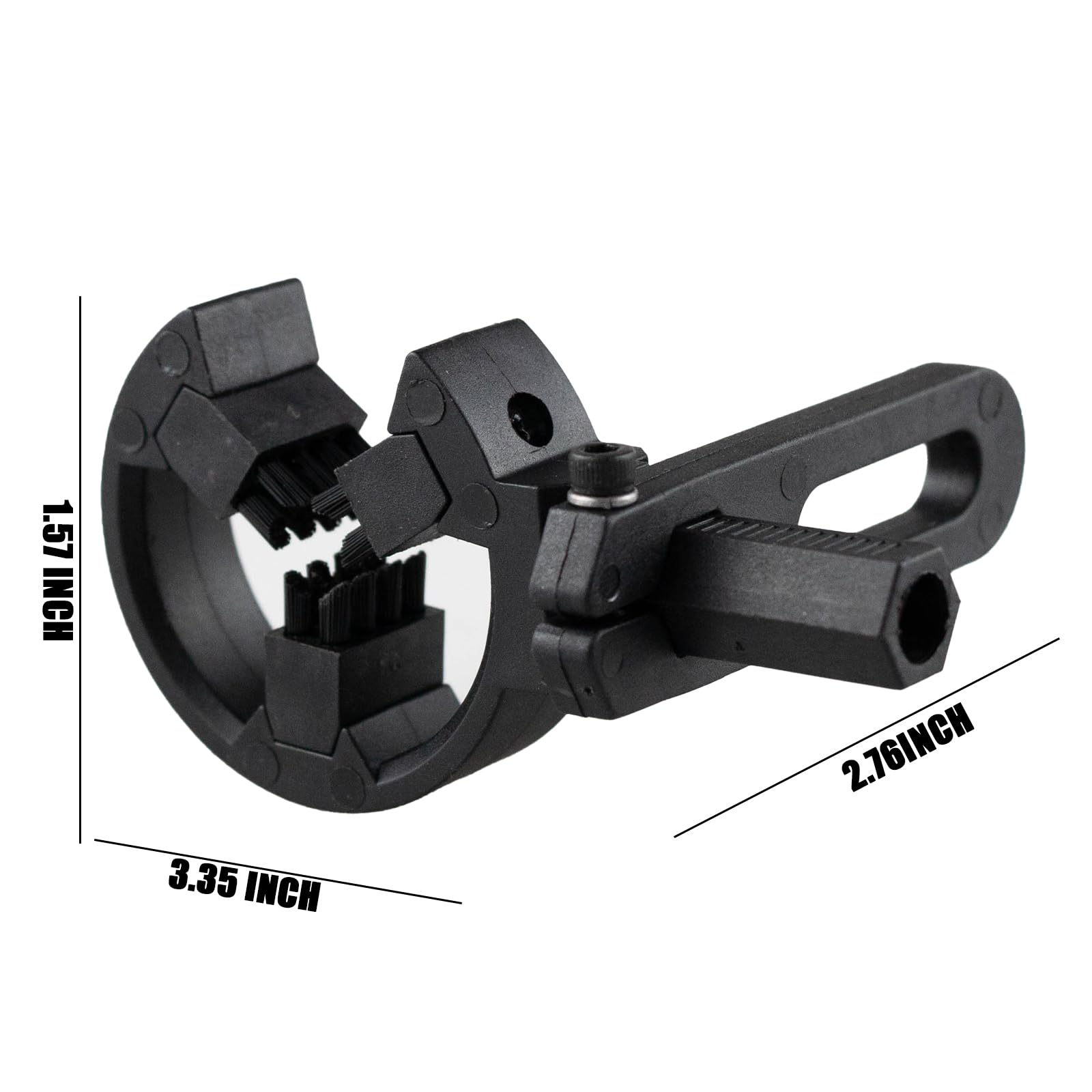 lygchii Arrow Rest for Compound Bows, Archery Arrow Rest Whisker Brush Biscuit Arrow Rest for Hunting Shooting Targeting