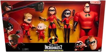 Amazon | インクレディブルファミリー 12インチフィギュア 5体セット