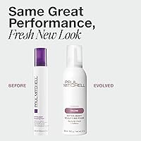 Vista 2 de Paul Mitchell Extra-Body Sculpting Foam, Adds Fullness, Touchable Finish, For Fine Hair