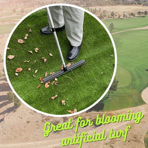 A-To-Z Supply Room Groom Carpet Rake Groomer With Telescoping 54" Adjustable Handle & Portable Lint Remover Brush Tool, Carpet Brush Ideal For Pet Hair, Refreshing Carpets, Rugs, And Artificial Turf #TOP4