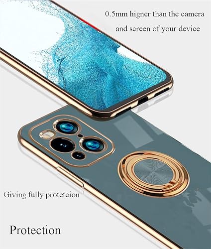 Compatibile con Cover OPPO Find X3 Pro con Anello