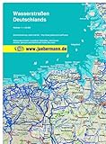 Wasserstraßen Deutschlands: Übersichtskarte