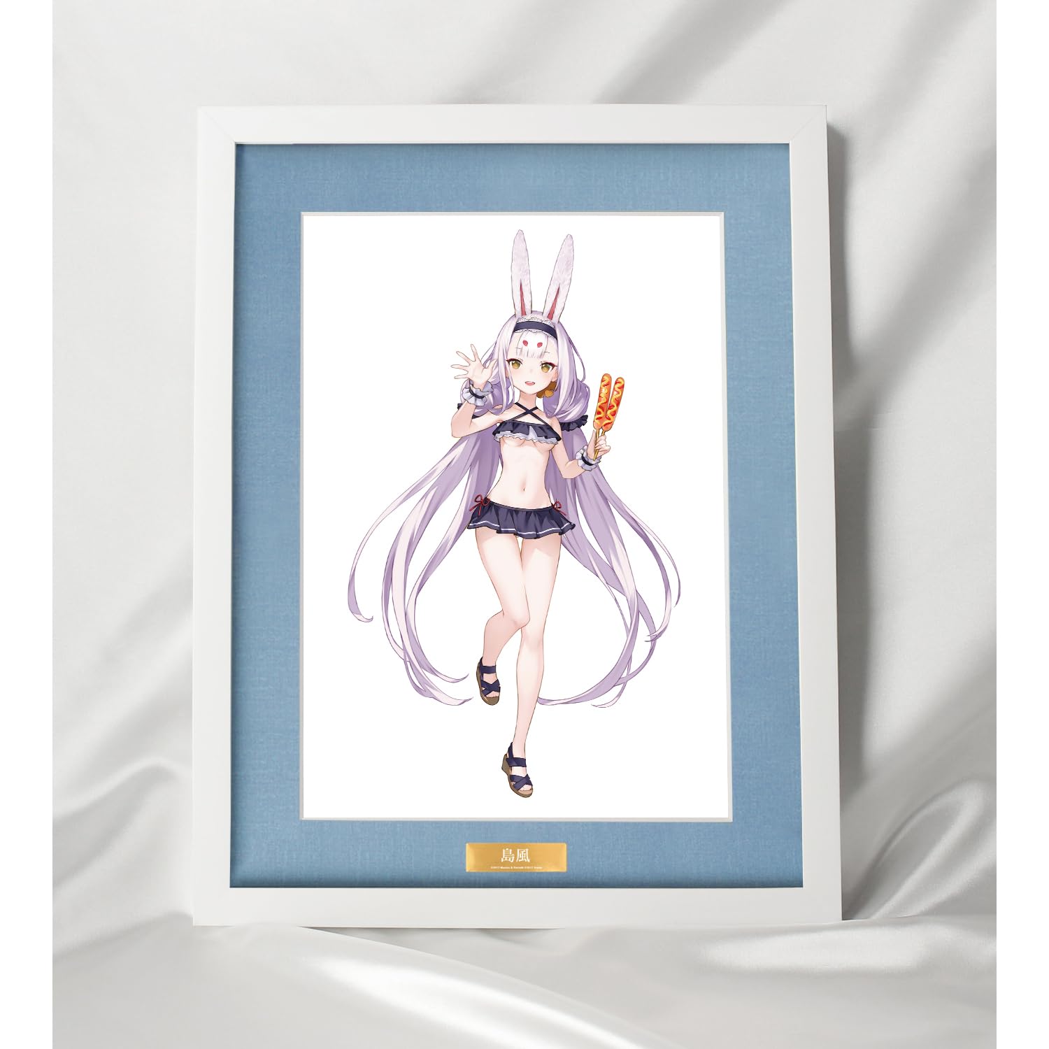 Amazon.co.jp: アズールレーン 描き起こしイラスト 島風 水着ver
