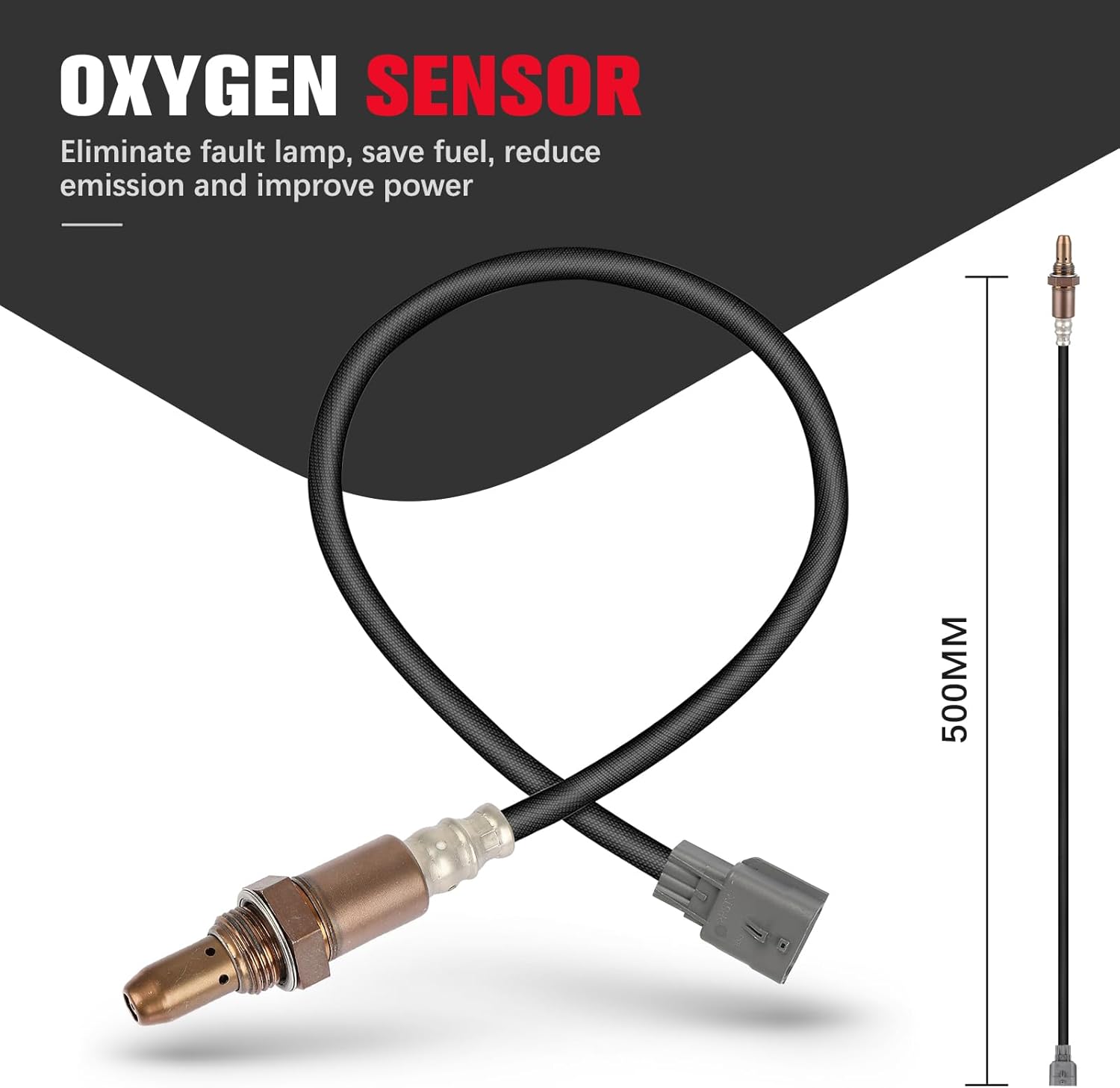 O2 Oxygen Sensor Upstream Fit for Nissan & for Infiniti Models - Altima, Frontier, Pathfinder, Rogue, Sentra, 370Z, Maxima, Q40, Q50, Q60, Q70, QX50, QX60, QX70, QX80-250-54105, 234-9148