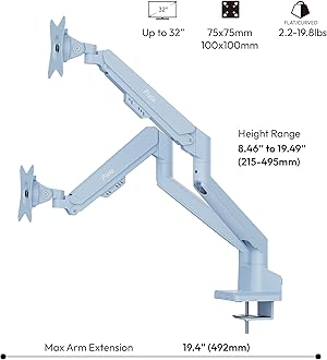 Pixio Wave Monitor Arms