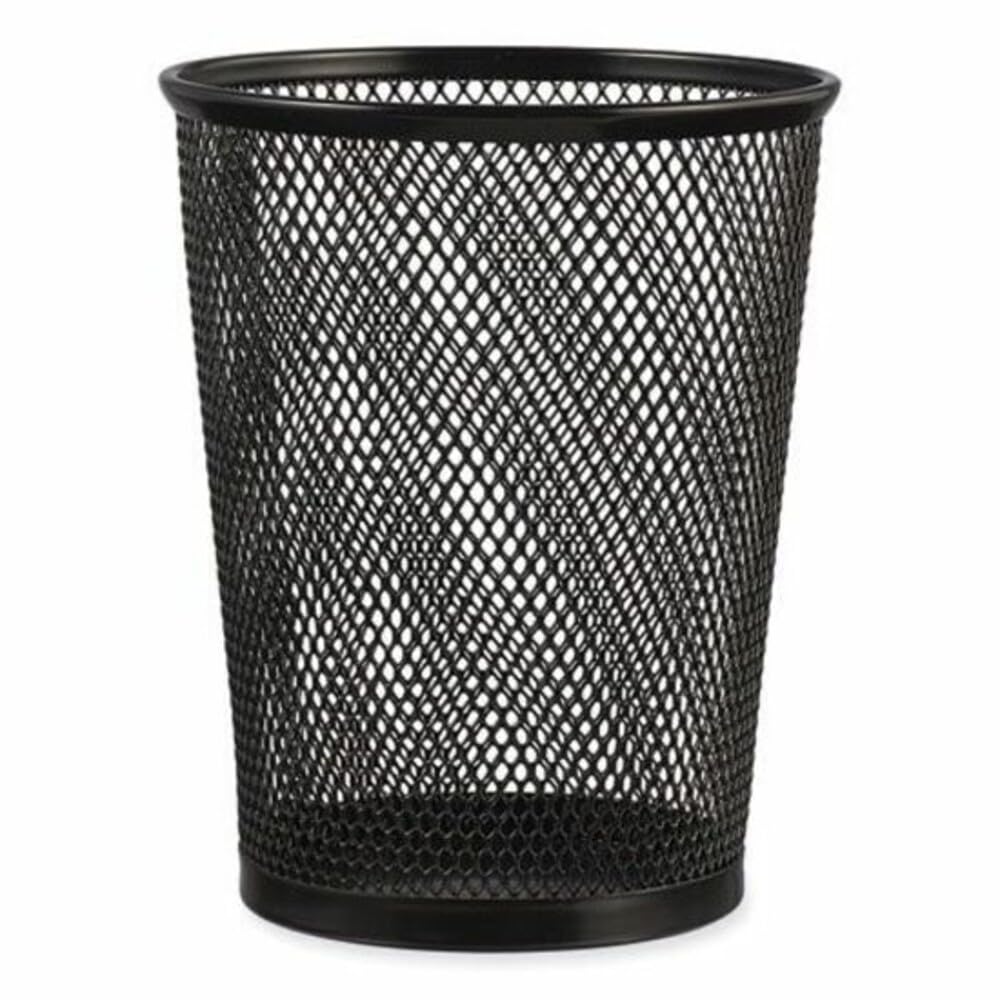 Tasse à crayons en maille Noir Universal One stoppe le désordre
