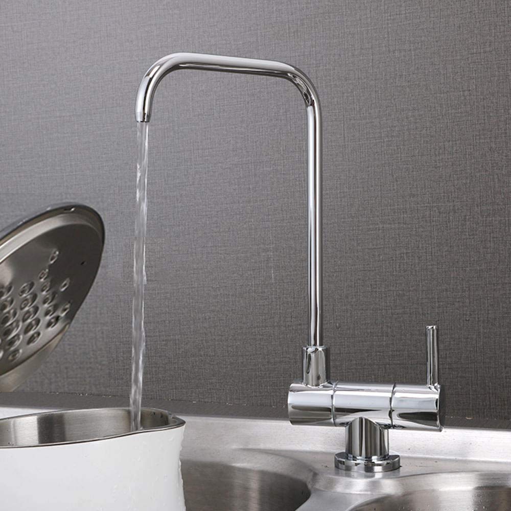ZQFHSX Kitchen Sink Faucet Foldable Osmosis Copper Tap Water Purifier Reverse Durable Fixture for Clean Drinking