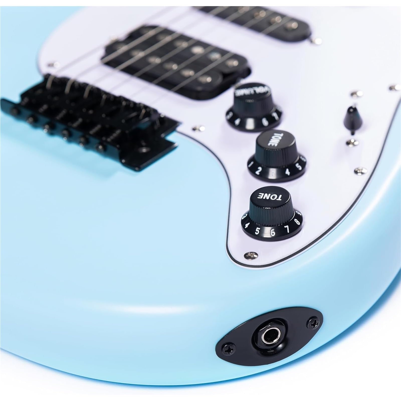 Standard Gitara Elektryczna Gitara Elektryczna SSH Z Prawą Ręką Solidna Dla Początkujących 7 Strun
